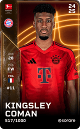 Kingsley Coman - limited