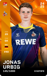 Jonas Urbig - limited