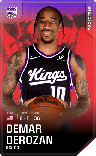 DeMar DeRozan - rare