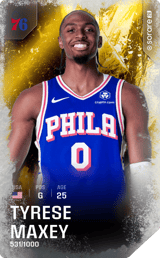 Tyrese Maxey - limited