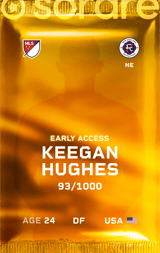 Keegan Hughes - limited