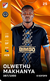 Olwethu Makhanya - limited