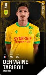 Dehmaine Assoumani - limited