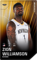 Zion Williamson - limited