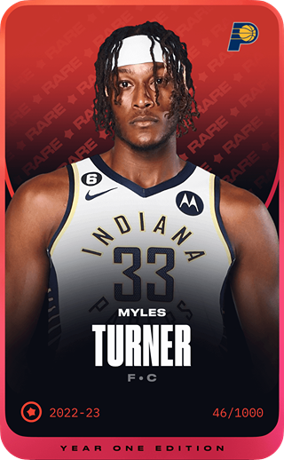 Myles Turner - rare