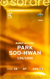 Park Soo-Hwan - limited