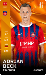 Adrian Beck - limited