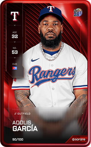 Adolis García - rare