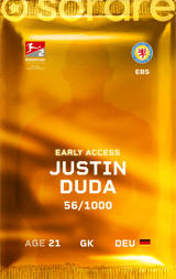 Justin Duda - limited