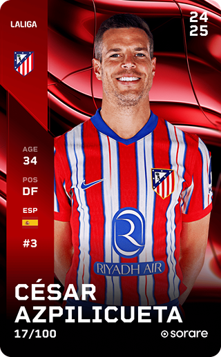 César Azpilicueta - rare
