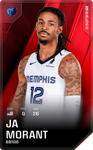 Ja Morant - rare