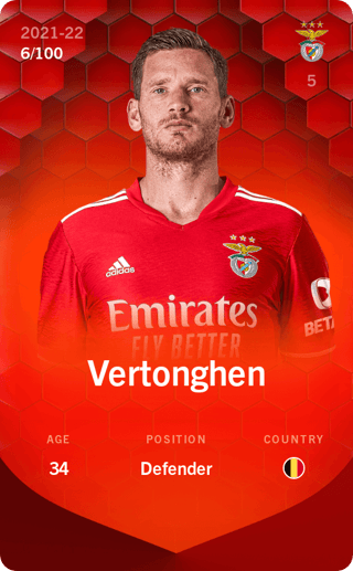 Jan Vertonghen - rare