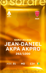 Jean-Daniel Akpa Akpro - limited
