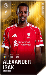 Alexander Isak - limited