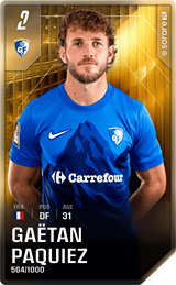 Gaëtan Paquiez - limited