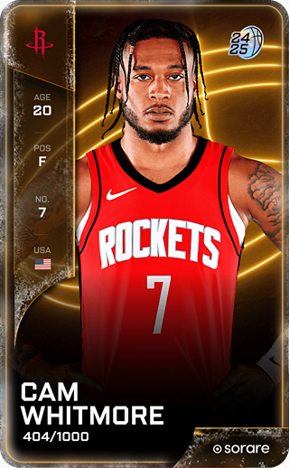 Cam Whitmore - limited