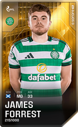 James Forrest - limited
