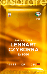 Lennart Czyborra - limited