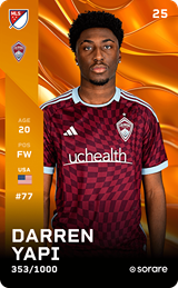 Darren Yapi - limited