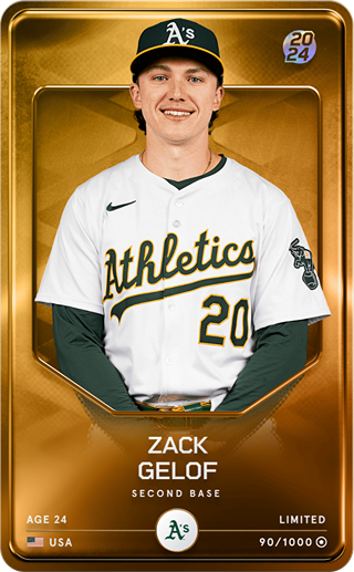 Zack Gelof - limited