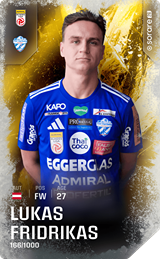 Lukas Fridrikas - limited