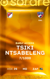 Tsiki Ntsabeleng - limited