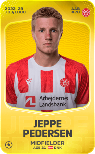 Jeppe Pedersen - limited