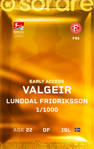 Valgeir Lunddal Friðriksson