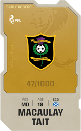 Macauley Tait - limited