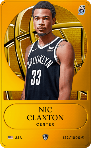 Nic Claxton - limited