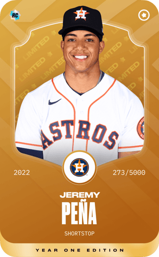 Jeremy Peña - limited