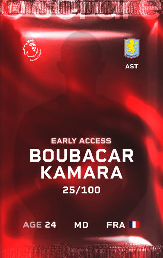 Boubacar Kamara - rare