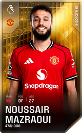 Noussair Mazraoui - limited