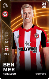 Ben Mee - limited