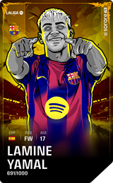 Lamine Yamal - limited