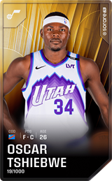 Oscar Tshiebwe - limited
