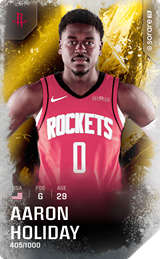 Aaron Holiday - limited