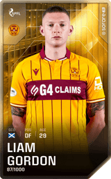 Liam Gordon - limited