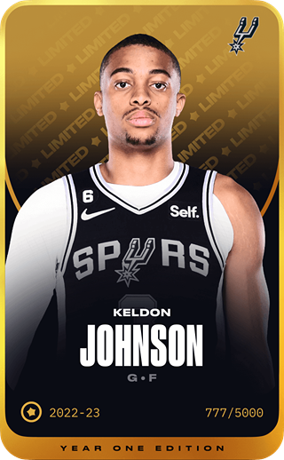 Keldon Johnson - limited