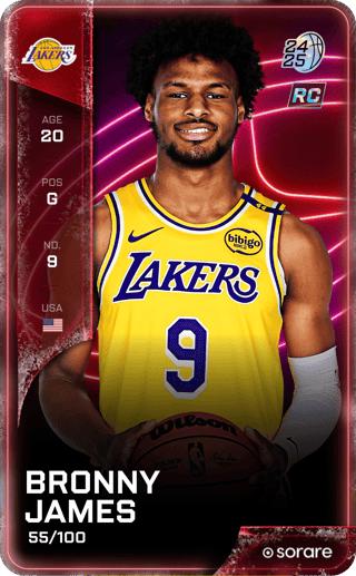 Bronny James - rare