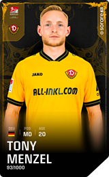 Tony Menzel - limited