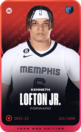 Kenneth Lofton Jr. - rare