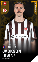 Jackson Irvine - limited