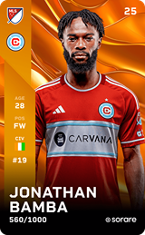 Jonathan Bamba - limited