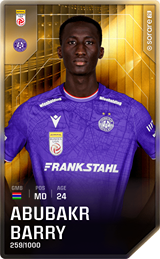 Abubakr Barry - limited