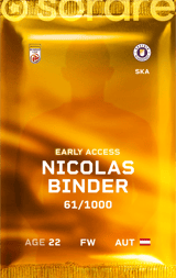 Nicolas Binder - limited