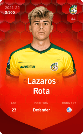 Lazaros Rota - rare