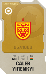 Caleb Yirenkyi - limited