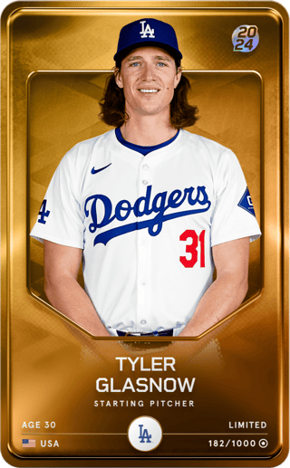 Tyler Glasnow - limited