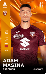 Adam Masina - limited
